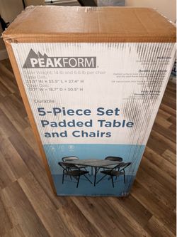 Target Foldable Table Set 5 Piece