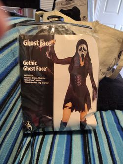 Gothic ghost face female costume