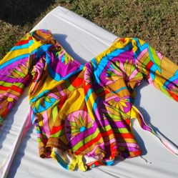 Vintage Retro Hippy Style Halloween Outfit