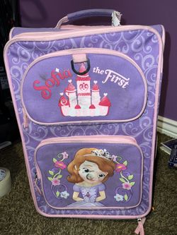 Disney Sofia The First Carry On Luggage