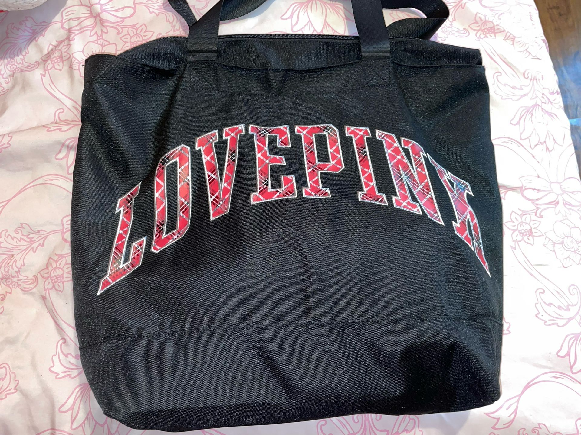 Large Pink Tote Bag