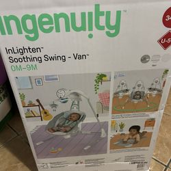 Ingenuity Inlighten Soothing Swing Van 