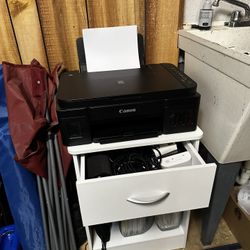 Computer Desk With Printer Stand 
