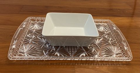 Serving Bowl and Platter