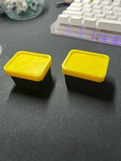 Storage Tote Clicker 3d print fidget