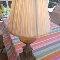 1940s? Brass Ornate Lamp