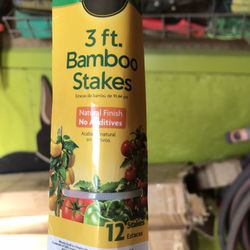 Miracle grow bamboo stakes