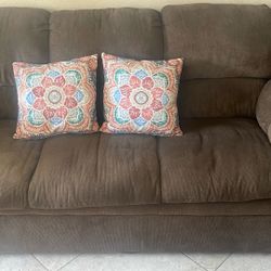 Brown Couch
