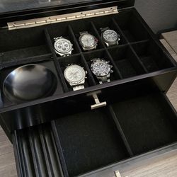 🕐 Watch Collection + Display Case — Ready to Pass On