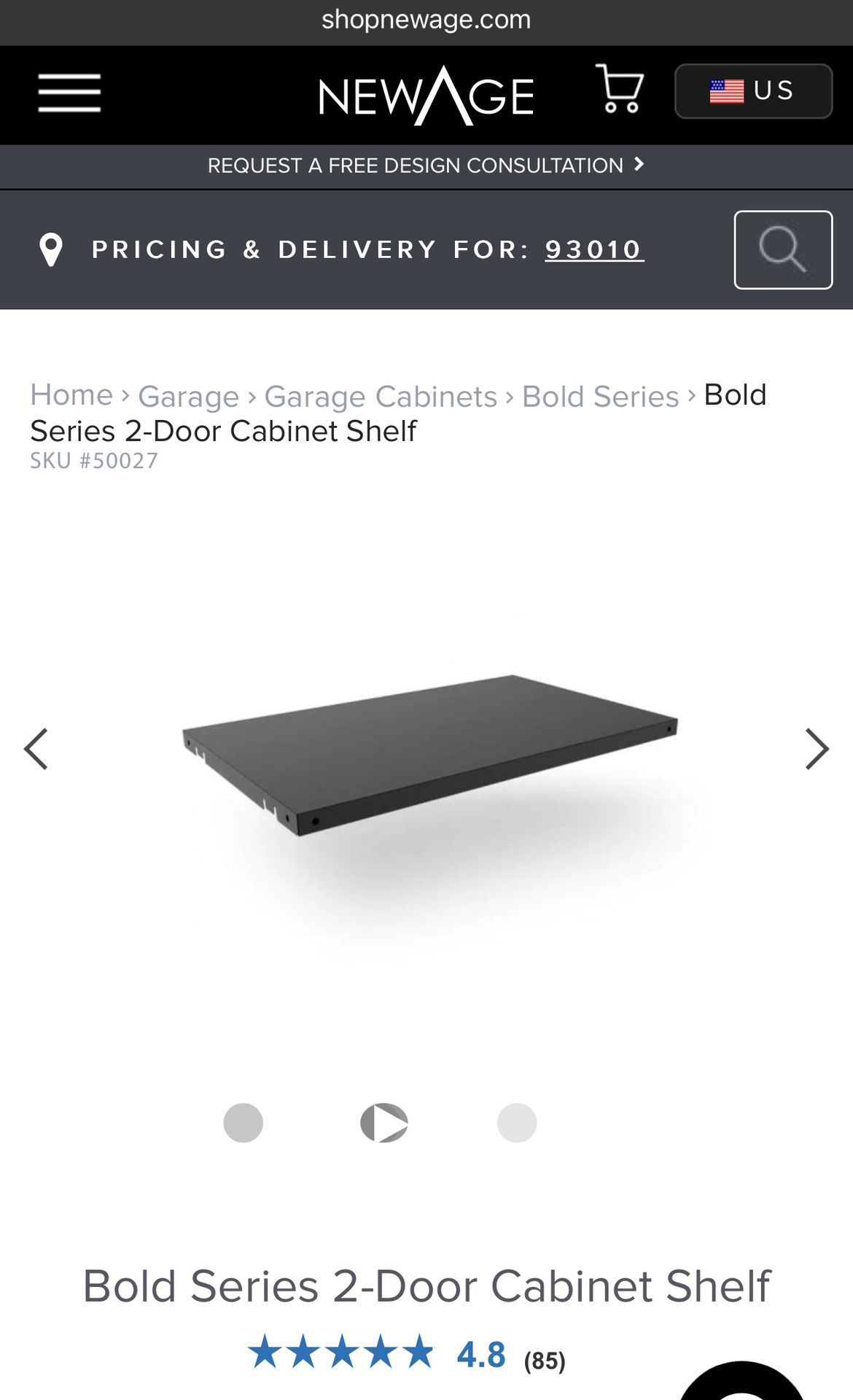 NewAge Shelf $30