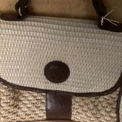 Carlo D’Santi Woven Fabric Purse