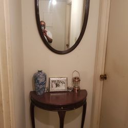 Hallway Table And Mirror 