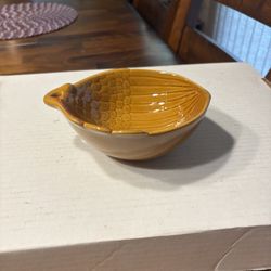 Hallmark Autumn Acorn Decorative Serving Bowl