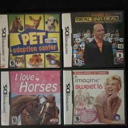Nintendo DS Games- $5 Each