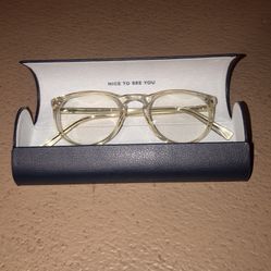 Warby Parker Blue Light Filtering glasses