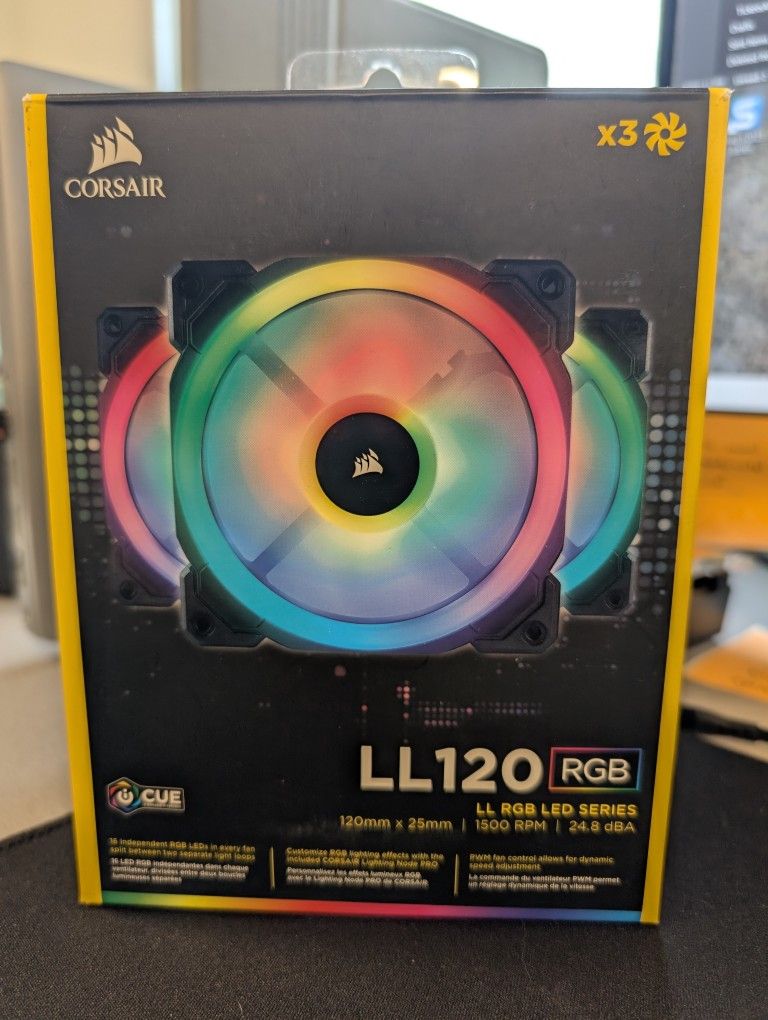 Corsair LL Series Computer Fans With RGB