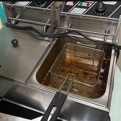 Double Basket Fryer 