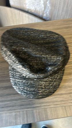 Women straw, Newsboy, Fashion wide brim sun hat baseball cap, adjustable, Berets-Black