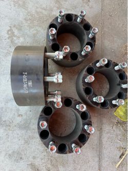 3” Chevy spacers 6 lugs 6x5.5