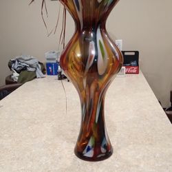 Hand Made Polish Glass Vast