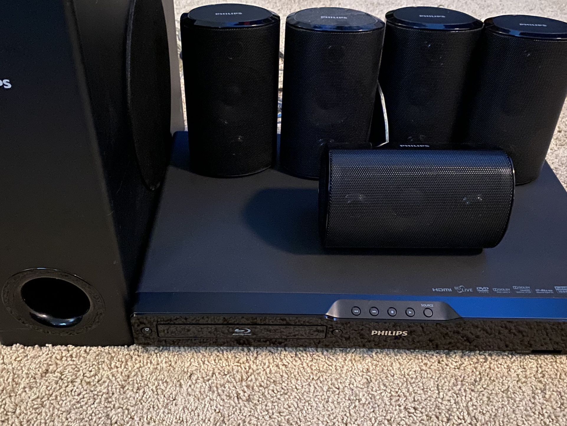 Home > SpeakerPHILIPS BLU-RAY™ HOME THEATER SYSTEM