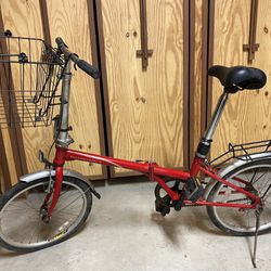 Bicycle Vintage Folding Travel Bike