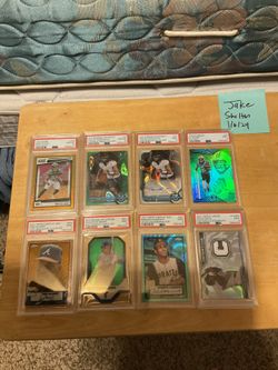 PSA graded Sports cards that are graded 9-10 asking $300 open to offers!