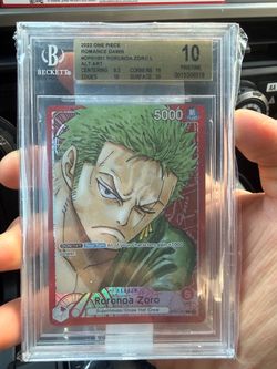 One Piece Romance Dawn Roronoa Zoro Leader Alt Art — OP01-001