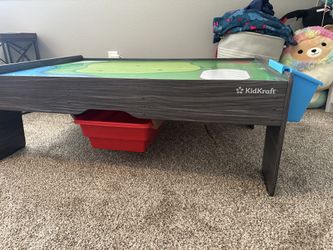 Kidkraft Play Table With Reversible Top And Storage Bins