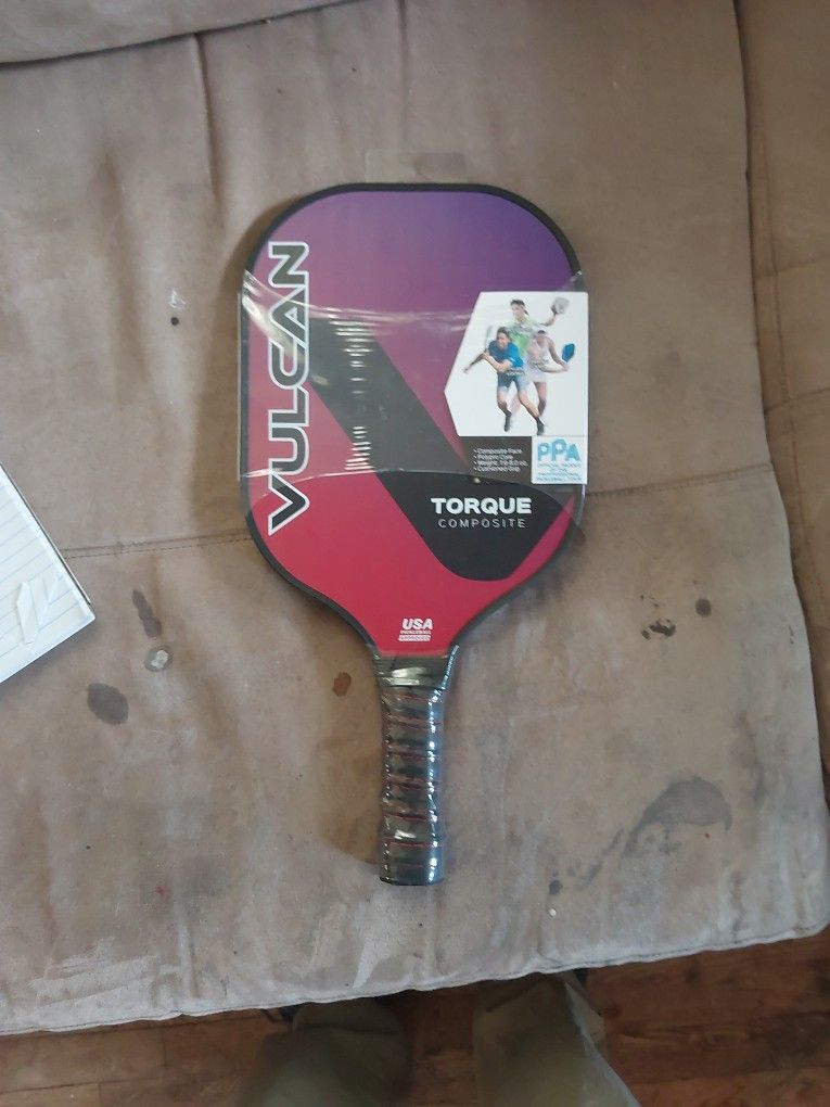 Vulcan Pickle.
Ball racket