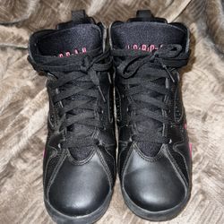 Jordan 7 Retro Black Hyper Pink GS SZ 6.5 Y Jordan Retro
