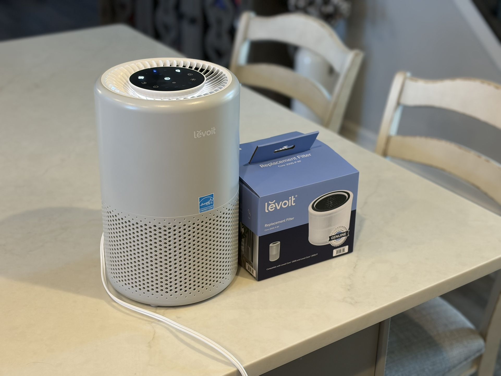 Levoit Air Purifier Plus Brand New Filter Smoke Free Home
