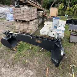 SKID STEER ATTACHMENT BACKHOE EXCAVATOR BRAND NEW 