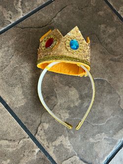 Princess daisy Crown Headband Costume Accessory