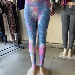 Bluwe And Pink Joggers 