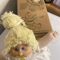 Cabbage, patch kids, doll