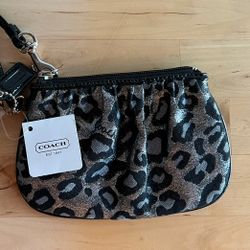 Coach Ocelot Wristlet