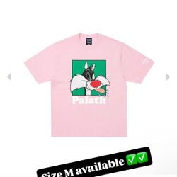 Size M Palace x UGG Looney Tunes T-Shirt Pink