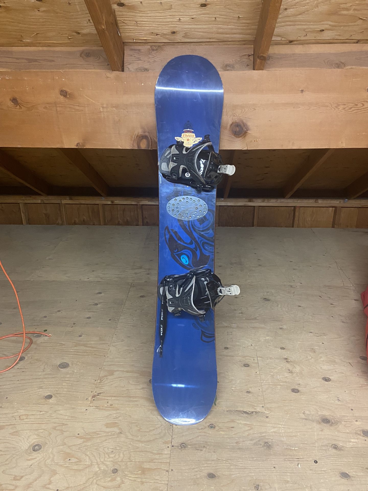 Burton Royale 62 Snowboard With Flow Bindings