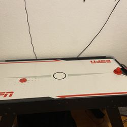 Air Hockey Table With Wall Outlet Works Perfect