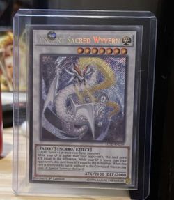 lc5d en239 Ancient Sacred Wyvern 1st edition secret rare