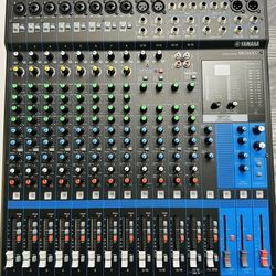Yamaha MG16XU Mixing Console With SPX Digital Effects Processor
