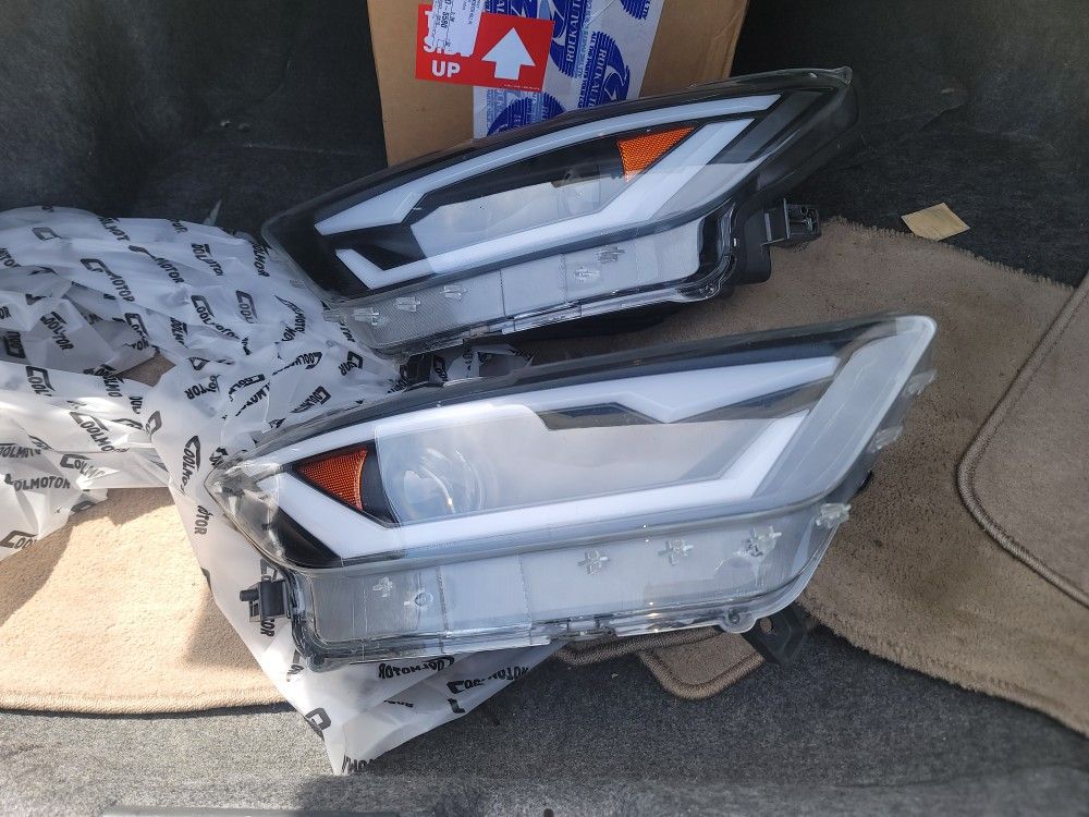 2015 - 2017 Mustang LED Bar Projector Headlights