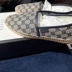 gucci espadrilles blue