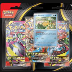 Pokémon TCG Mega Evolution 3-Booster Blister Pack (Sealed)