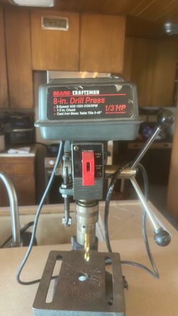 Sears Craftsman 8-in. Drill Press 1/3 HP
