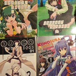 Anime Books For Sale 