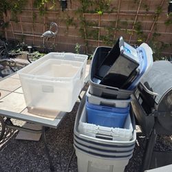Storage containers.
Russell & Fort Apache Rd.89148