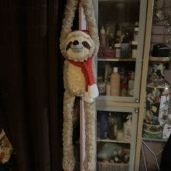 Pier Imports Christma Soft Plush Scully The Sloth Animal 