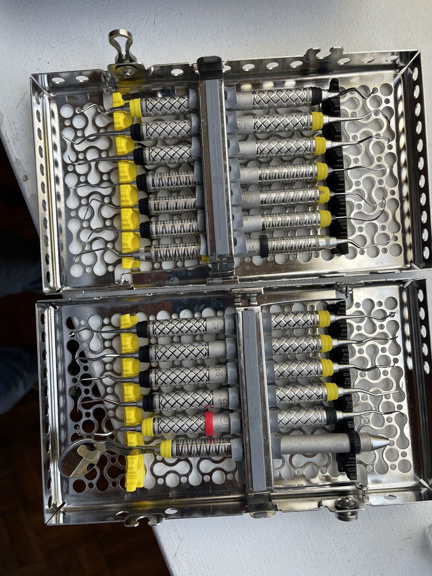 Hu Friedy Dental Operative Fillings Restorative Instruments Cassette